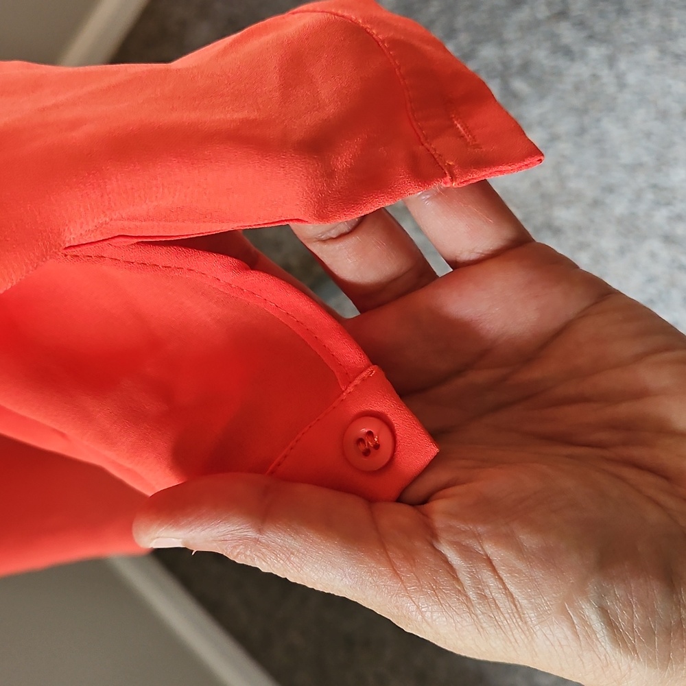 Agnes Orinda high-low chiffon blouse - Picture 4 of 7